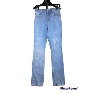 ZARA Super High Waisted Straight-Leg Jeans Women's Size 4